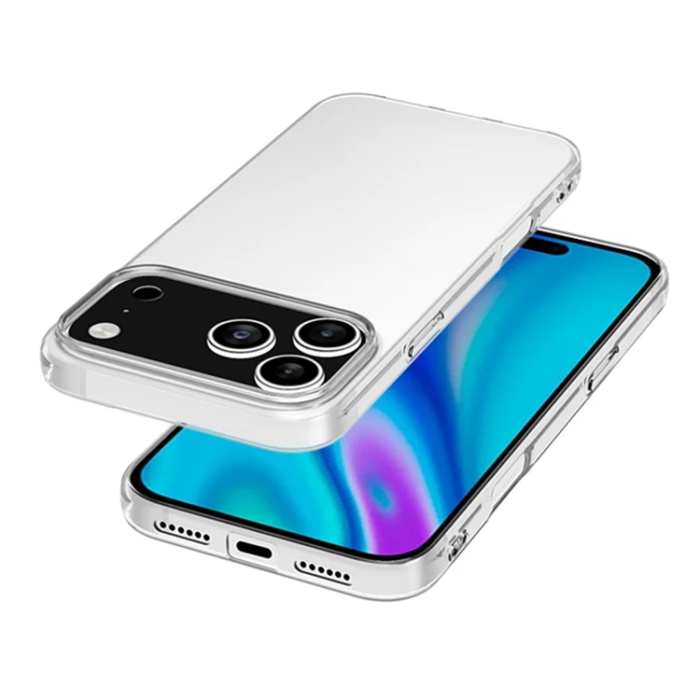 Boom of Sweden - BOOM iPhone 17 Pro Mobilskal Slim Fit Soft TPU - Transparent