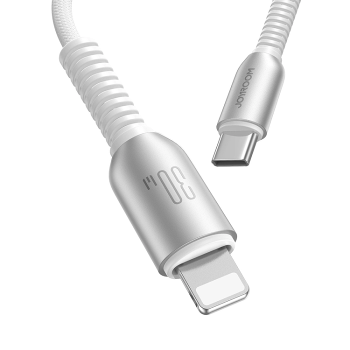 Joyroom - Joyroom S-A51 30W Lightning - USB-C Kabel 1.2m - Ljusgrå