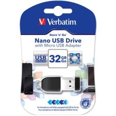 UTGATT5 - Verbatim Nano, USB-minne, 32GB