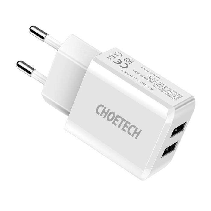 UTGATT1 - Choetech Väggladdare 10W USB-A - Vit
