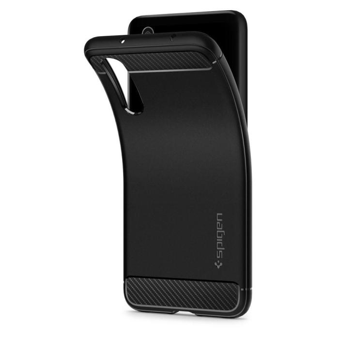 UTGATT1 - SPIGEN Rugged Armor mobilskal Huawei P20 Pro Svart