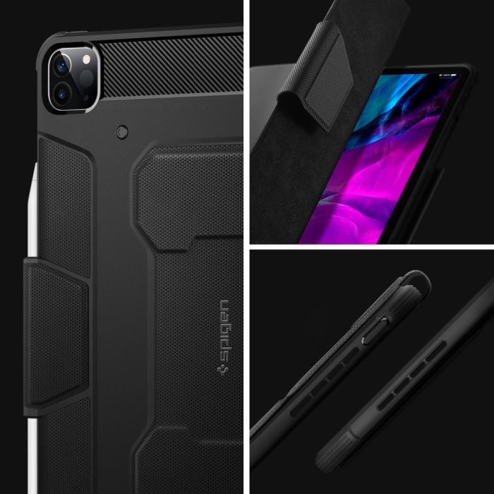 Spigen - Spigen Rugged Armor Pro Fodral iPad Pro 11 (2020/2021/2022) - Svart