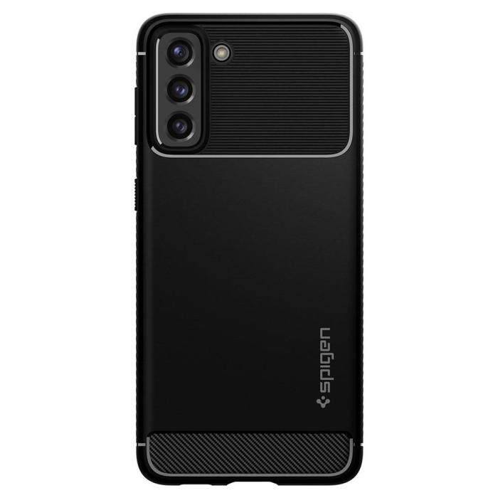UTGATT - SPIGEN Rugged Armor Skal Galaxy S21 Matte Svart