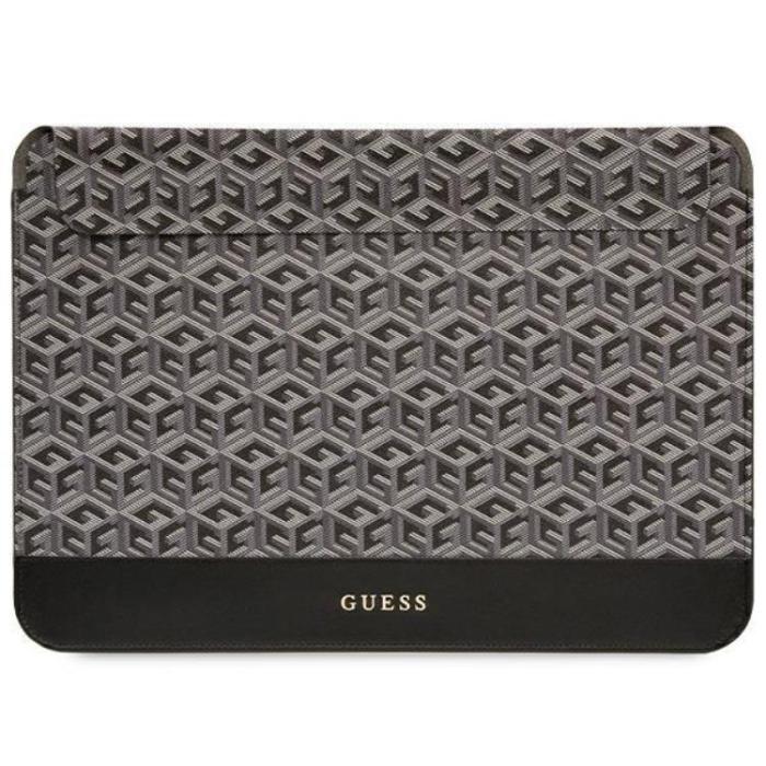 Guess - Guess Datorfodral 16'' GCube Stripes - Svart