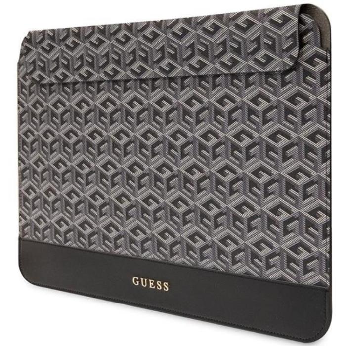 Guess - Guess Datorfodral 16'' GCube Stripes - Svart