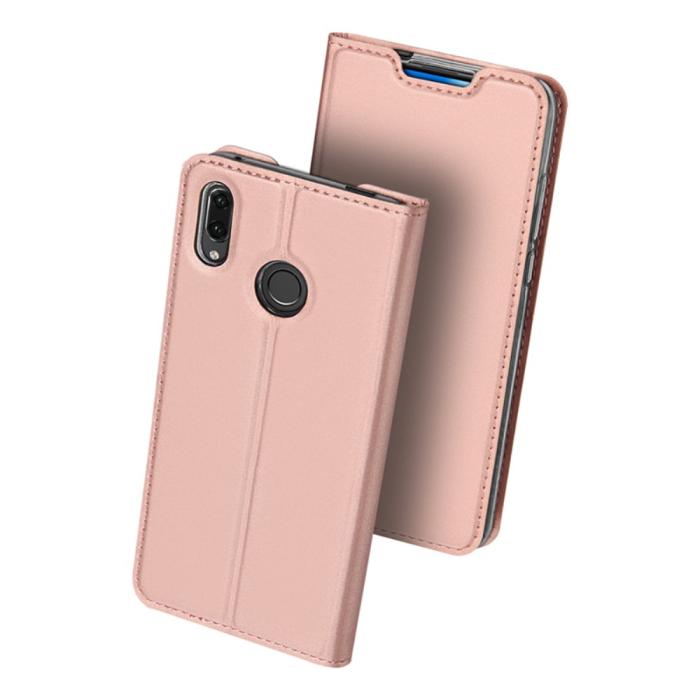 Dux Ducis - Dux Ducis Plånboksfodral Huawei P Smart Z - Rose Gold
