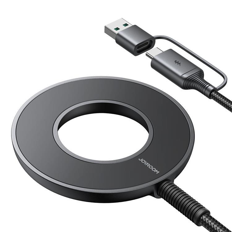 Joyroom MagSafe Trådlös Laddare 15W - Svart | 505295 | AlltMobil