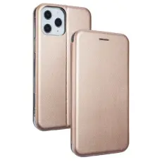 Beline - Beline iPhone 12 Pro Max Pl&aring;nboksfodral Magnetic - Ros&eacute;guld