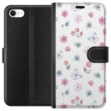 iSecrets - Plånboksfodral till Apple iPhone 6 med Blommor och fjärillar