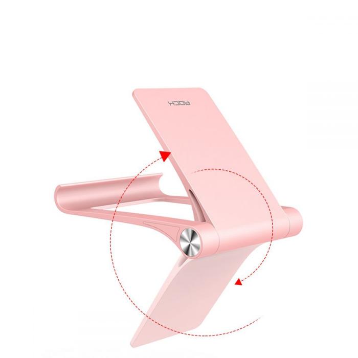 UTGATT5 - ROCK Universal Stativhållaren Smartphone & Tablet Pink