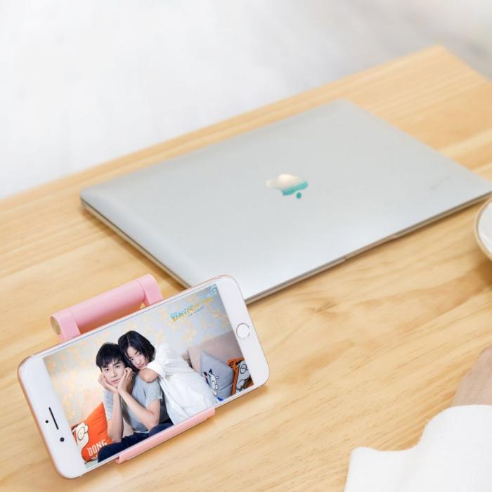 UTGATT5 - ROCK Universal Stativhållaren Smartphone & Tablet Pink