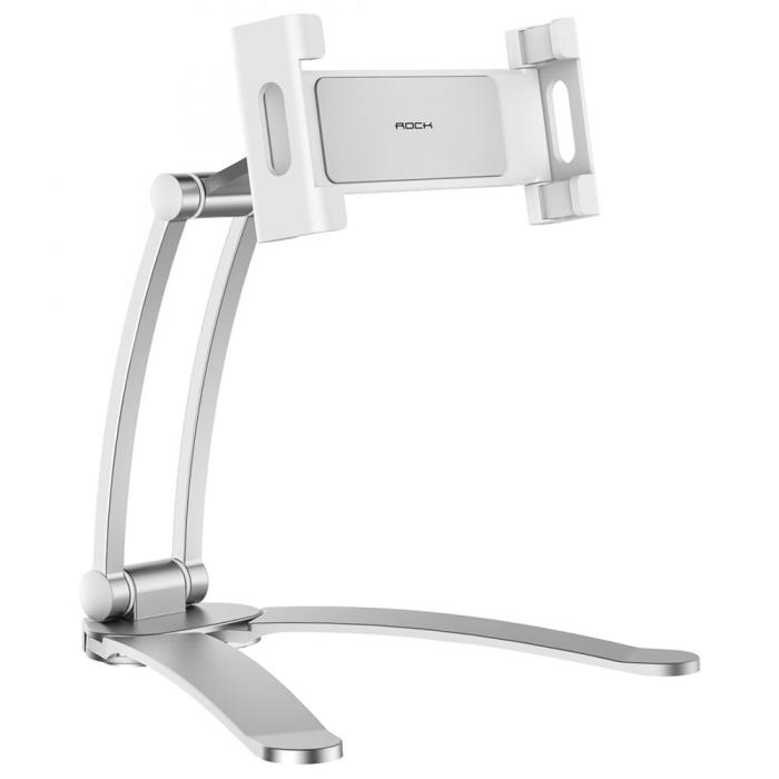 UTGATT - ROCK Universal Stativhållaren Smartphone & Tablet Silver