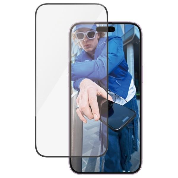 PanzerGlass iPhone 16 Plus Härdat Glas Skärmskydd Ultra-Wide Fit
