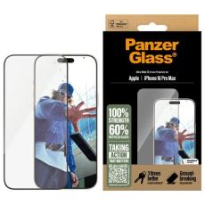 PanzerGlass - PanzerGlass iPhone 16 Pro Max H&auml;rdat Glas Sk&auml;rmskydd Ultra-Wide Fit