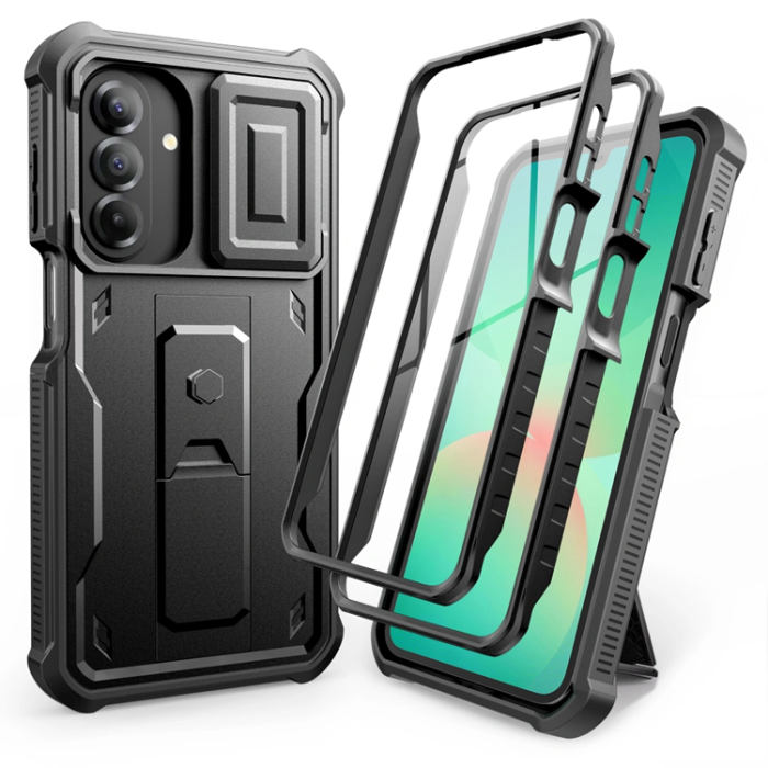 Tech-Protect - [2-Pack] Tech-Protect Mobilskal För Galaxy A27 Kevlar Camplus - Svart