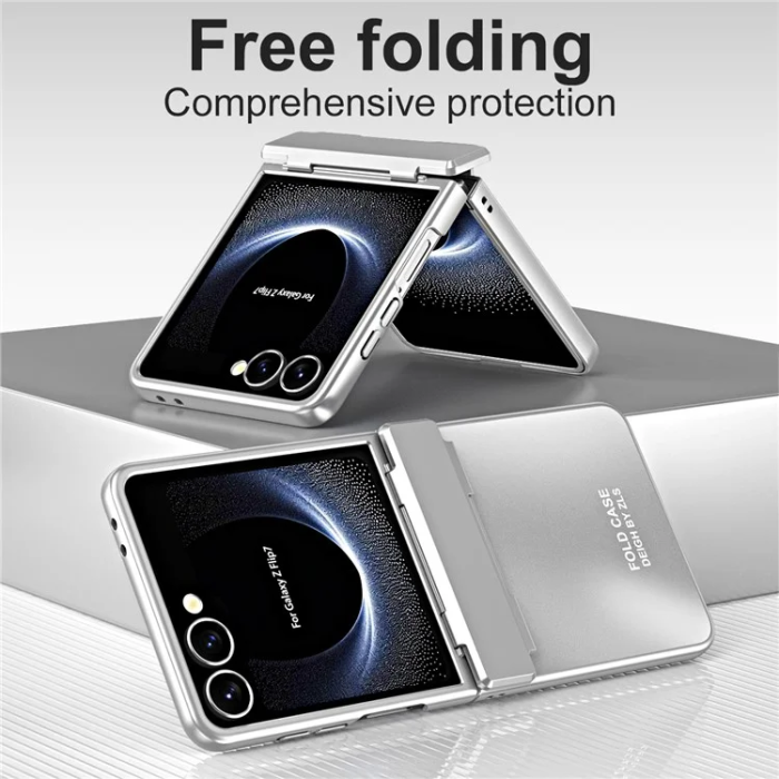 A-One Brand - Galaxy Z Flip 7 Mobilskal Electroplating - Silver