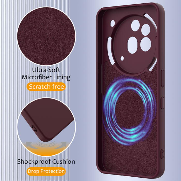 A-One Brand - Nothing Phone (3a) Pro Mobilskal MagSafe Liquid Silikon