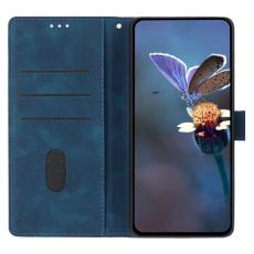 OEM - Samsung Galaxy A37 Pl&aring;nboksfodral Konstl&auml;der - Bl&aring;