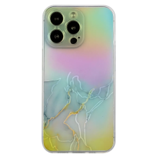 Taltech - iPhone 15 Pro Max Mobilskal Marmor - Flerfärgat