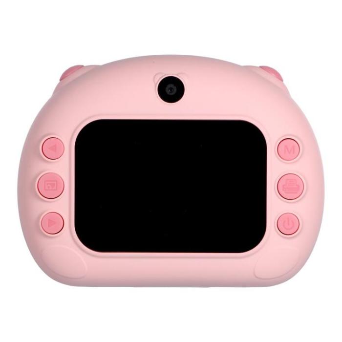 OEM - Barn Kamera Med Printer - Rosa