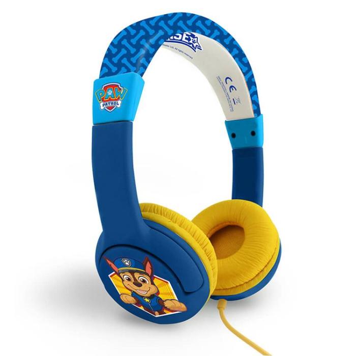 PAW PATROL - PAW PATROL Hörlurar Junior On-Ear 85dB Chase - Blå