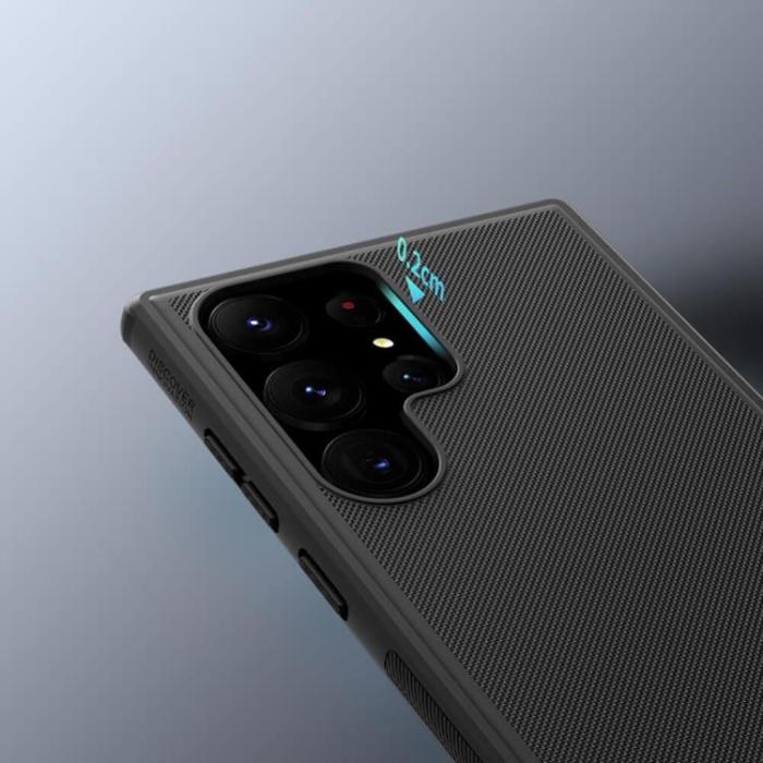 Nillkin - Nillkin Galaxy S23 Ultra Skal Frosted Shield - Svart