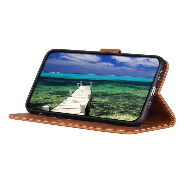 UTGATT1 - KHAZNEH Plånboksfodral OnePlus Nord CE 5G - Brun