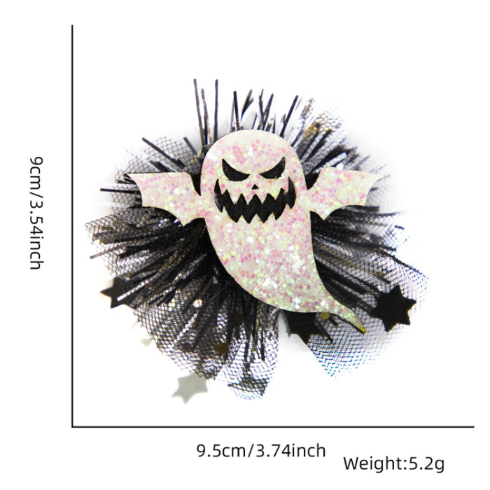 OEM - 5Pcs Halloween Costume Hårspännen Nät - Ghost Threatening