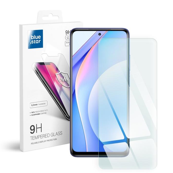 Blue Star - Blue Star Härdat Glas Skärmskydd till Xiaomi Mi 10T Lite
