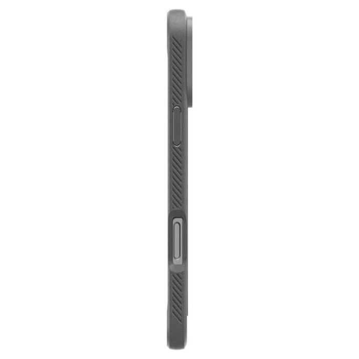 Spigen - Spigen iPhone 16 Pro Mobilskal Magsafe Rugged Armor - Grå