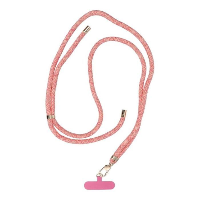OEM - Swing (8mm) Mobilrem Hängsmycke Justerbar Längd - Rosa
