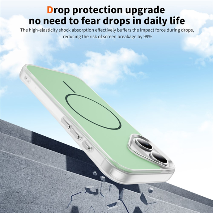 A-One Brand - iPhone 17 Mobilskal MagSafe Skin Touch TPU PC