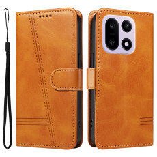 A-One Brand - OnePlus 15 5G Pl&aring;nboksfodral T-Shape Lines L&auml;der