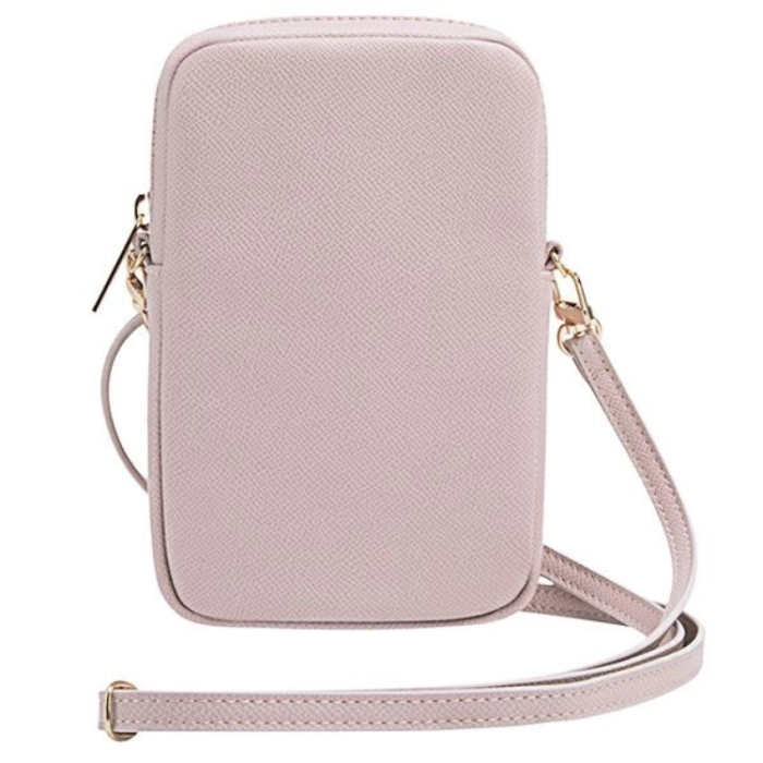 Guess - Guess Mobilväska Zip Triangle 4G - Rosa