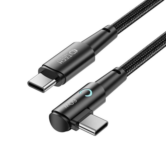 Tech-Protect - Tech-Protect USB-C till USB-C kabel Ultraboost 2m - Svart