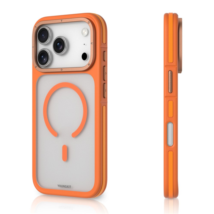 YOUNGKIT - YOUNGKIT iPhone 17 Pro Mobilskal MagSafe Skin-Touch Matte