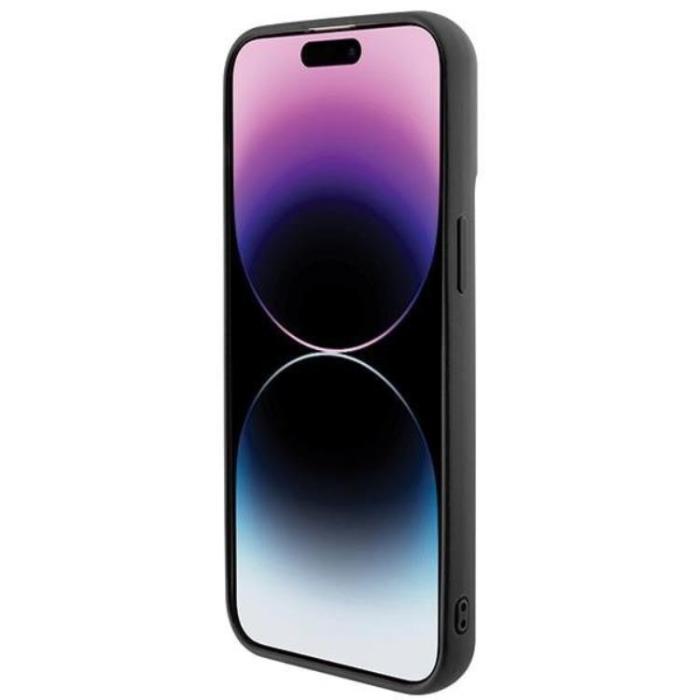 Guess - Guess iPhone 15 Pro Max Mobilskal Sequin Script Metal - Svart