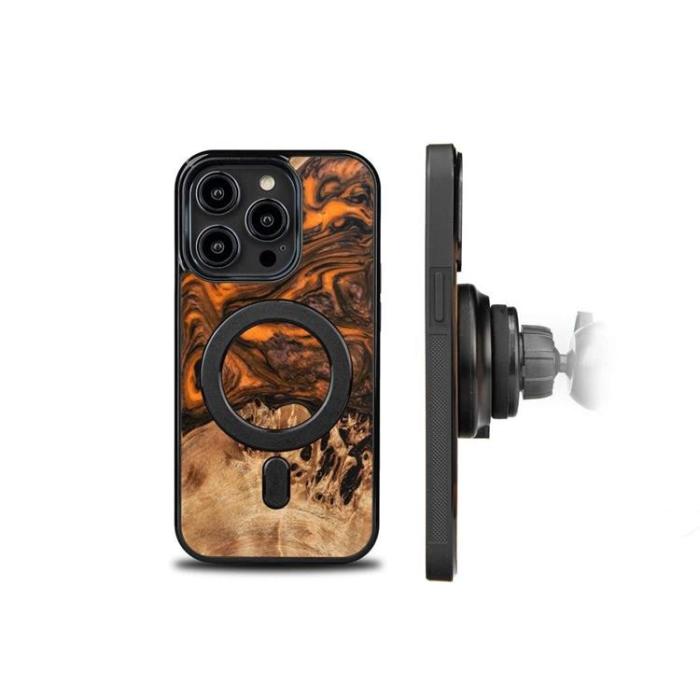 Bewood - Bewood iPhone 14 Pro Mobilskal Magsafe Unique Orange