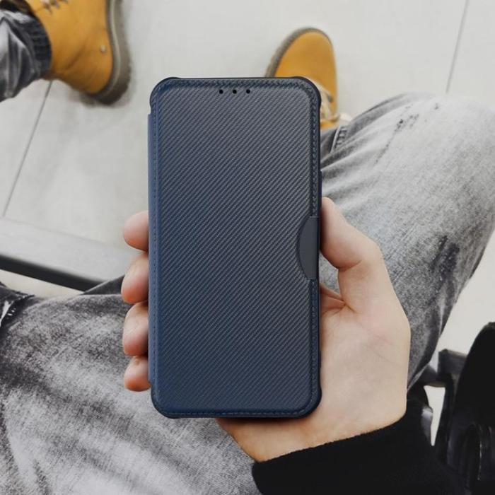 OEM - Xiaomi Redmi 13C Plånboksfodral Razor - Blå