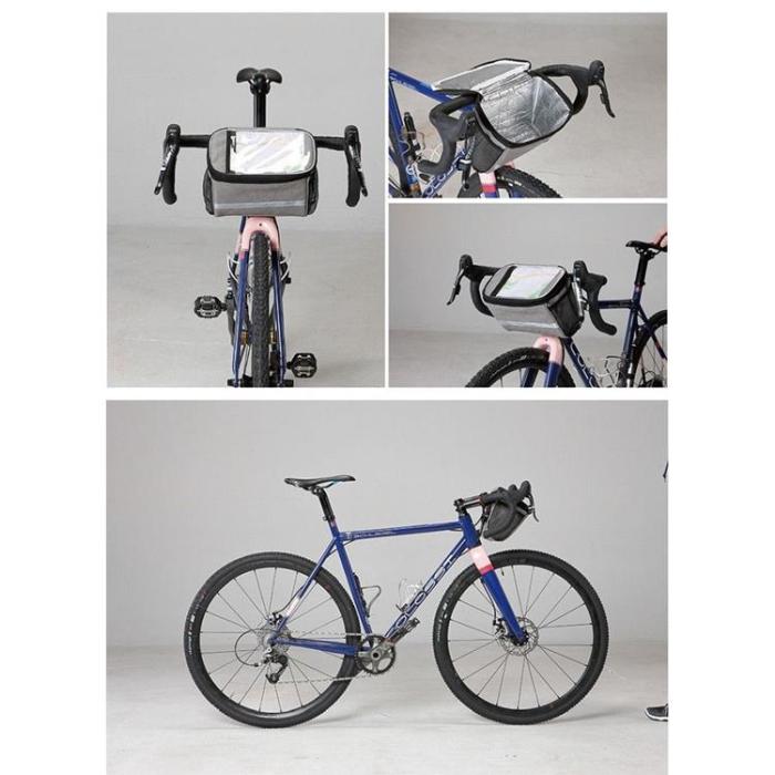 SAHOO - SAHOO Cykelväska på hjul med termoaktiv dragkedja 3.5L
