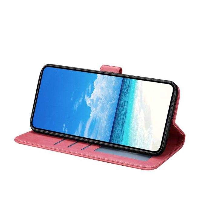 OEM - Samsung Galaxy A57 Plånboksfodral Konstläder Flip Skydd - Rosa