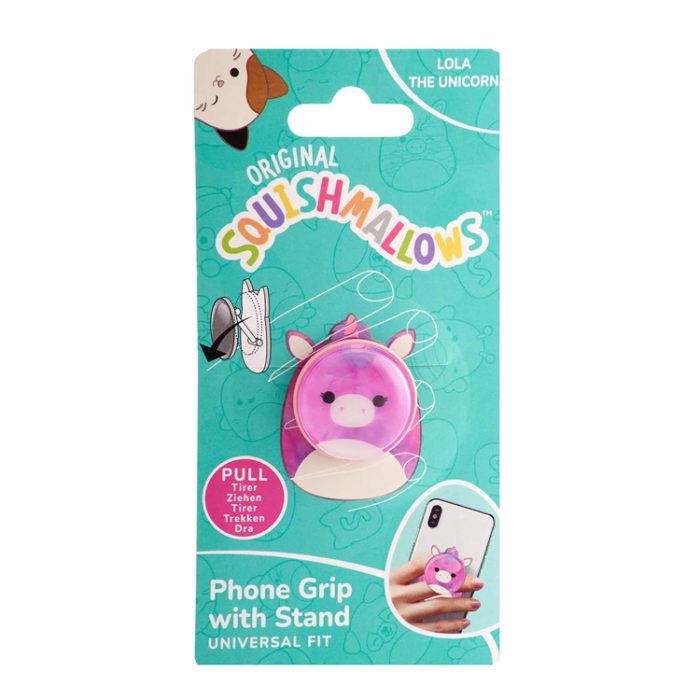 Squishimallows - Squishmallows Mobilgrepp Enhörningen - Lola