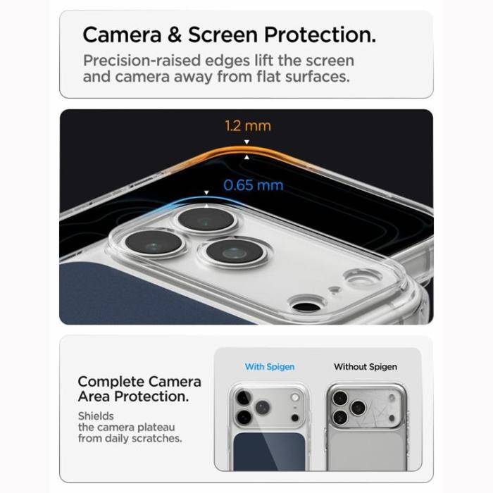 Spigen - Spigen Mobilskal För iPhone 18 Pro/17 Pro Magsafe Ultra Hybrid T