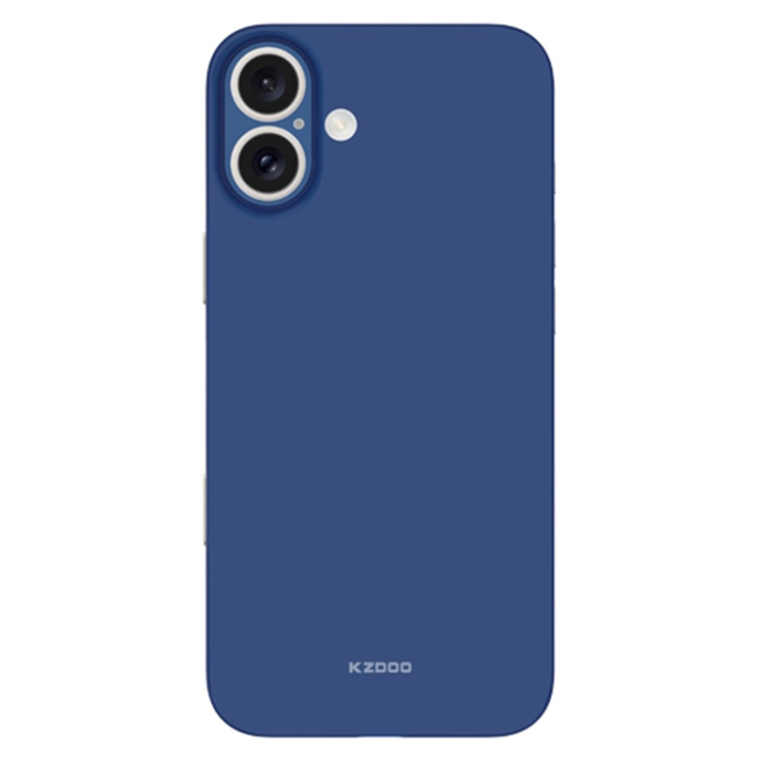 KZDOO - KZDOO iPhone 16 Mobilskal Frosted Air Skin - Marinblå