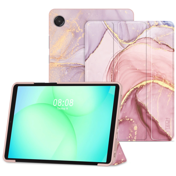 Tech-Protect - Tech-Protect Galaxy Tab A9 Plus Fodral Smart - Marble