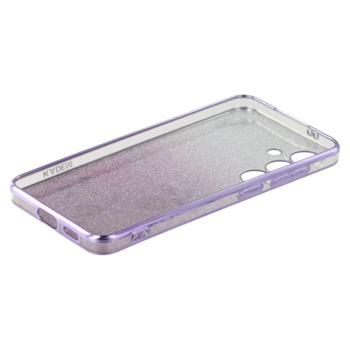 KADEM - KADEM Mobilskal till Samsung Galaxy S26 / S26 Pro Blommor TPU Flexibel - Lila