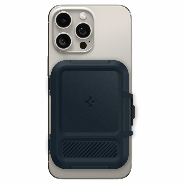 Spigen - Spigen Universal Magsafe Korthållare Lock Fit - Metal Slate