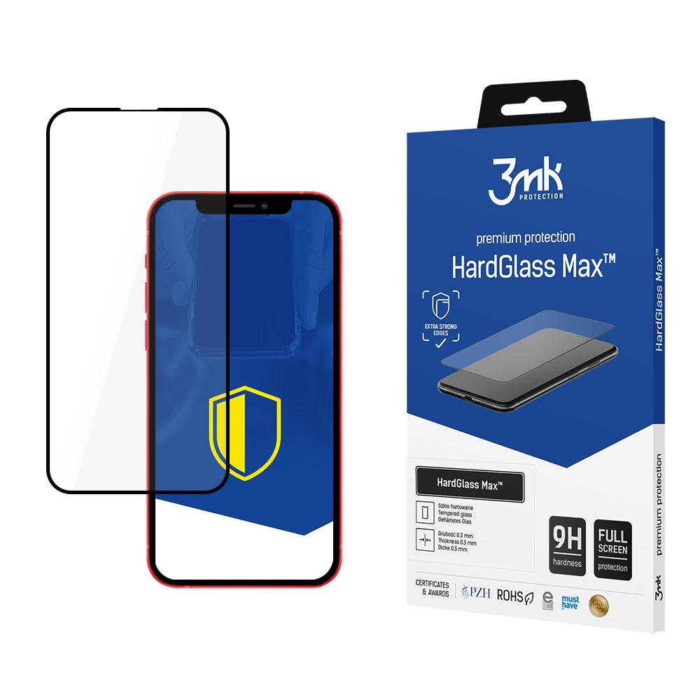 3mk iPhone 13/13 Pro Härdat Glas Skärmskydd - Svart