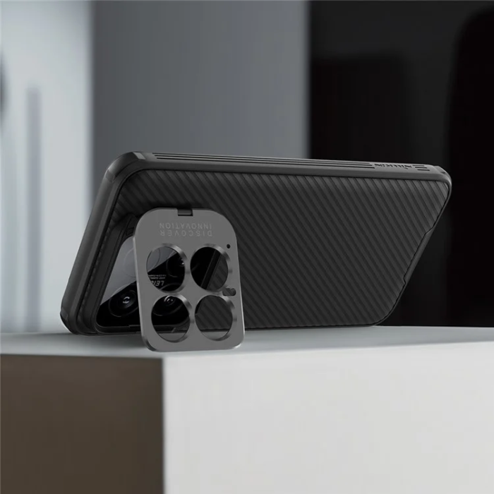 Nillkin - Nillkin Xiaomi 14 Mobilskal CamShield Prop Kickstand - Svart