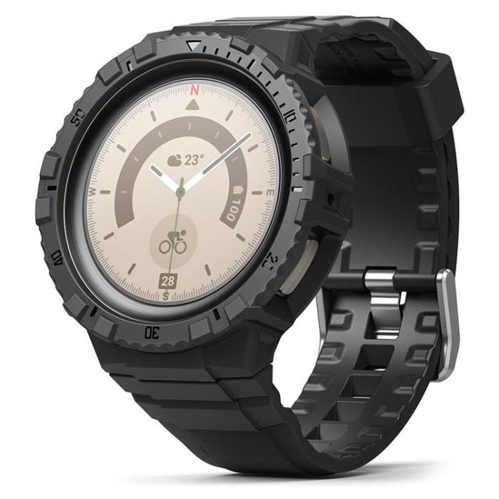 UTGATT - Ringke Galaxy Watch 5 Pro (45mm) Skal Fusion X Guard - Svart